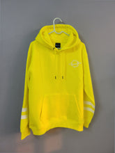 Yellow & White Relaxed Fit Hoodie